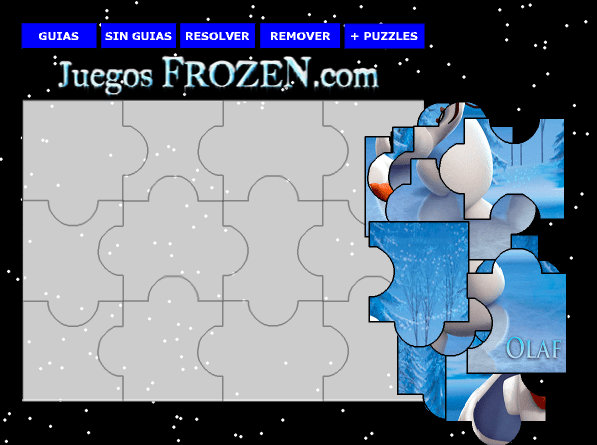 Puzzle: Olaf sin cabeza screenshot