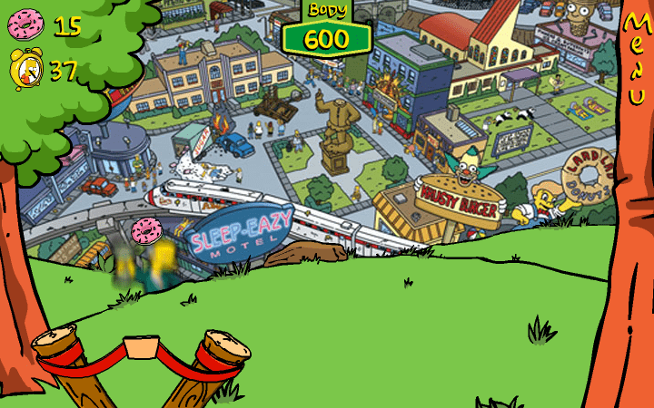 The Simpsons Bart-Shooter screenshot