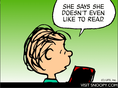 Peanuts "It's Nice Knowing You Like The Same Things I Do" E-Card screenshot