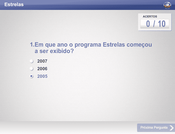 Estrelas screenshot