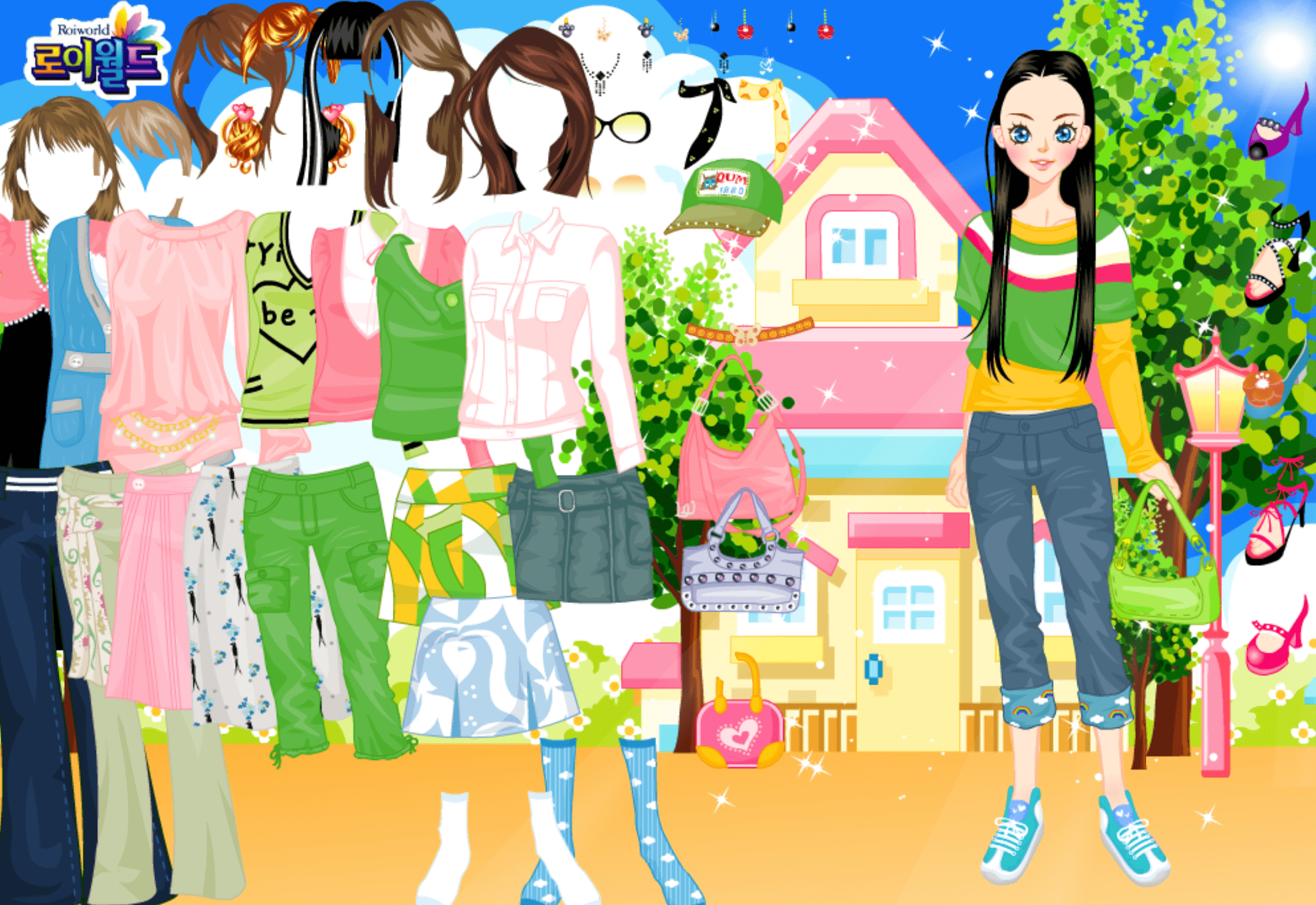 Roiworld Afternoon Stroll Dressup screenshot