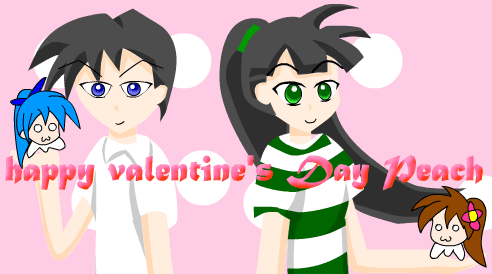 Happy Valentine's Day Peach