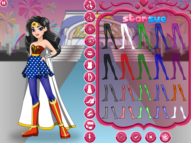 DC Super Hero Girls: Intergalactic Gala Wonder Woman screenshot
