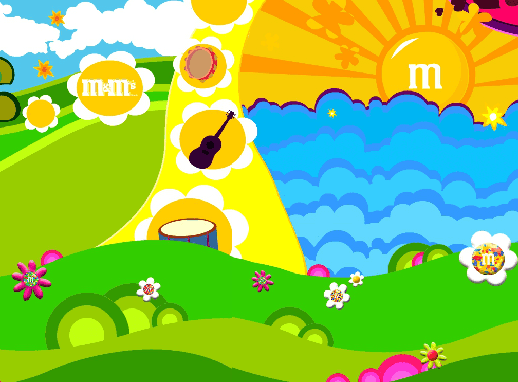 M&M's Groovy Summer Groovify Screensaver screenshot