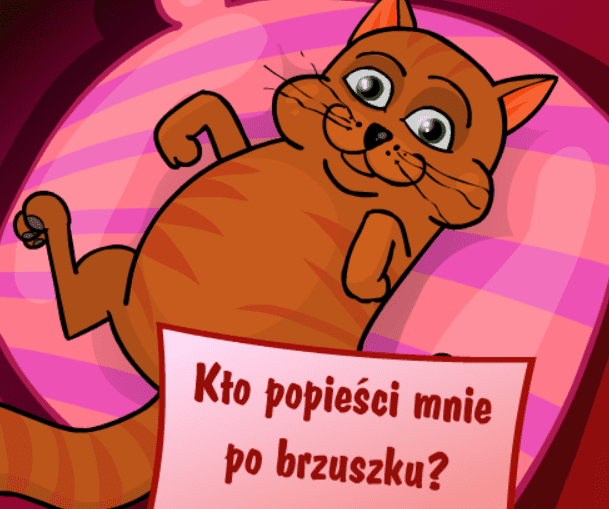 Kto popieści mnie po brzuszku?