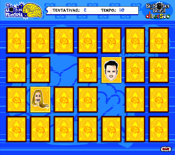 Jogo da Memória (BBB) screenshot