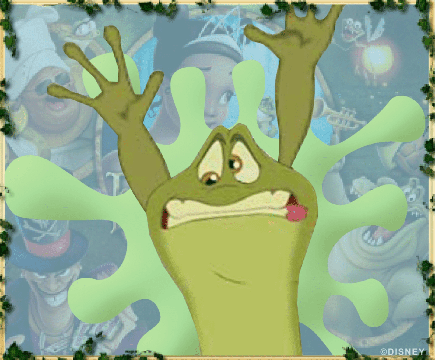 The Princess and the Frog 'Splat' Banner Ad screenshot