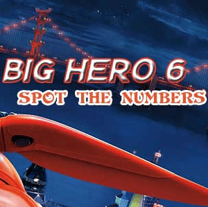Big Hero 6: Spot The Numbers