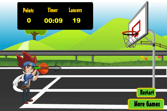 Beyblade Basketball screenshot