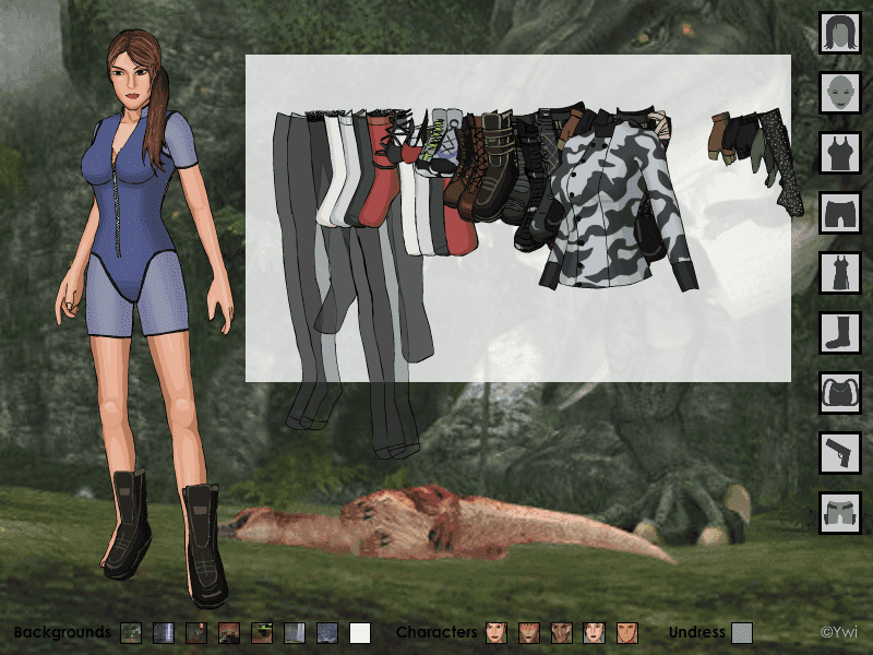 Dress Lara Croft up! screenshot