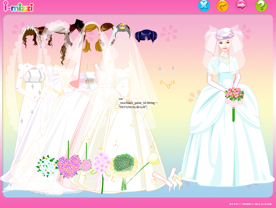 Bride Dressup screenshot