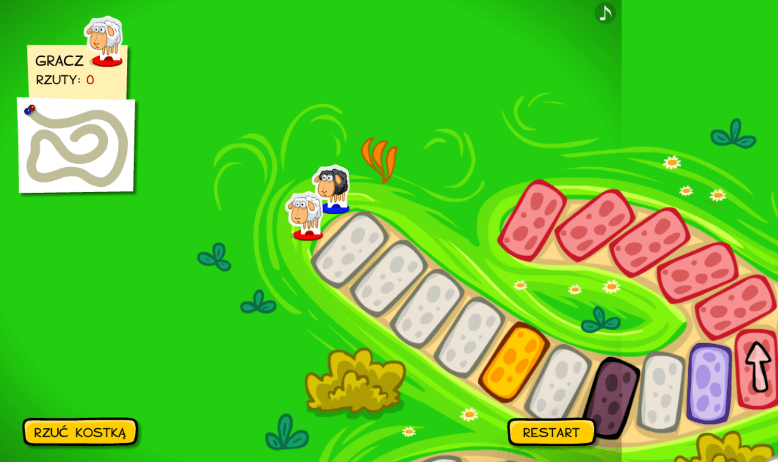 Owczy wyścig screenshot