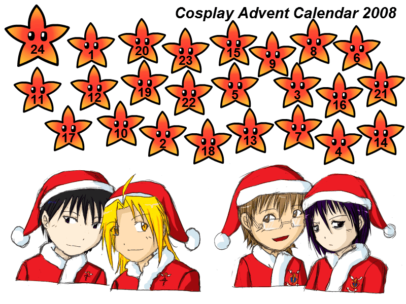 Cosplay Advent Calendar 2008 screenshot