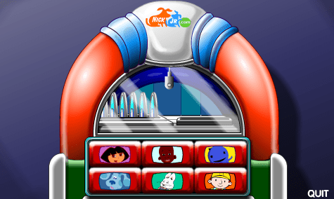 Nick Jr. Jukebox screenshot