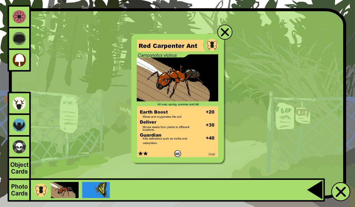 Woodhaven Trading Card Game screenshot