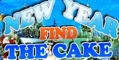 New Year Find The Cake