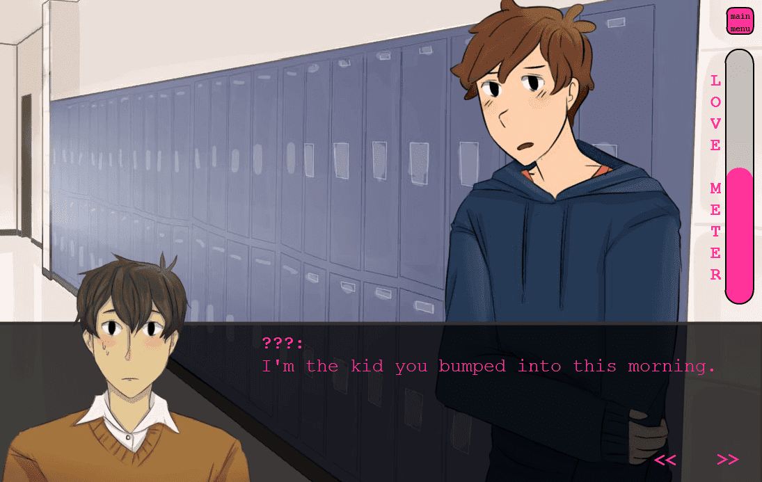 Accidental Encounters Dating Sim DEMO screenshot