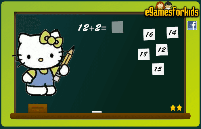 Hello Kitty Math Game screenshot