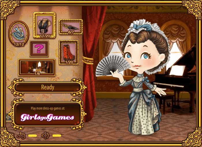 Victorian Girl Dress-up screenshot