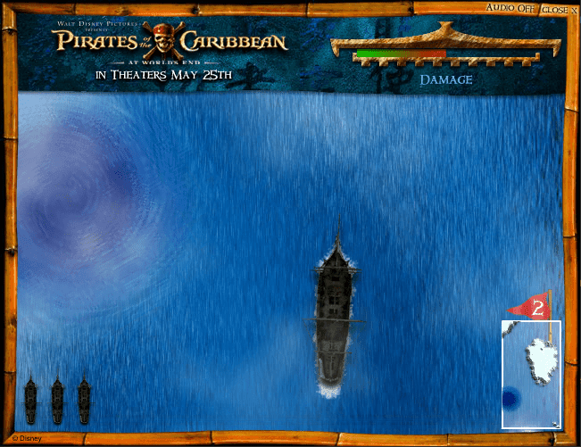 Pirates of the Caribbean: At World's End: Treacherous Waters!!! screenshot