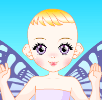 Roiworld Purple Flower Fairy Dressup