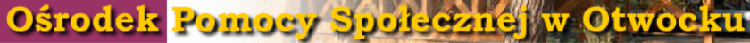 Ośrodek Pomocy Społecznej w Otwocku Header