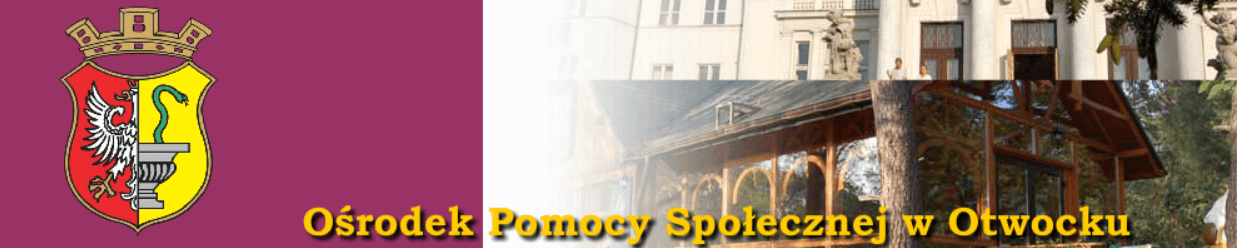 Ośrodek Pomocy Społecznej w Otwocku Header screenshot