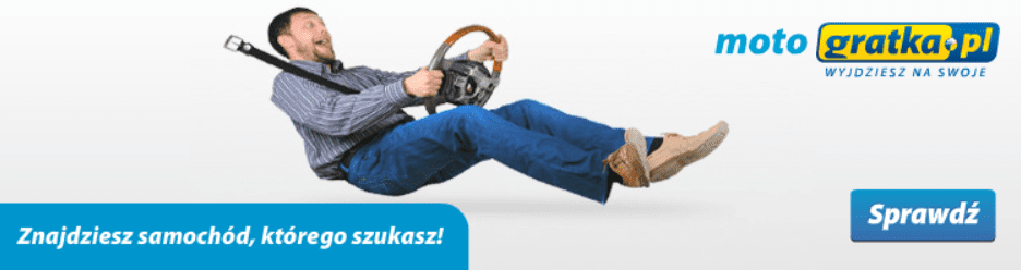 moto gratka.pl Banner Ad screenshot