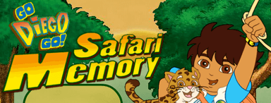 Go Diego Go! Safari Memory
