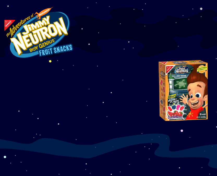 Jimmy Neutron Fruit Snacks Screensaver screenshot