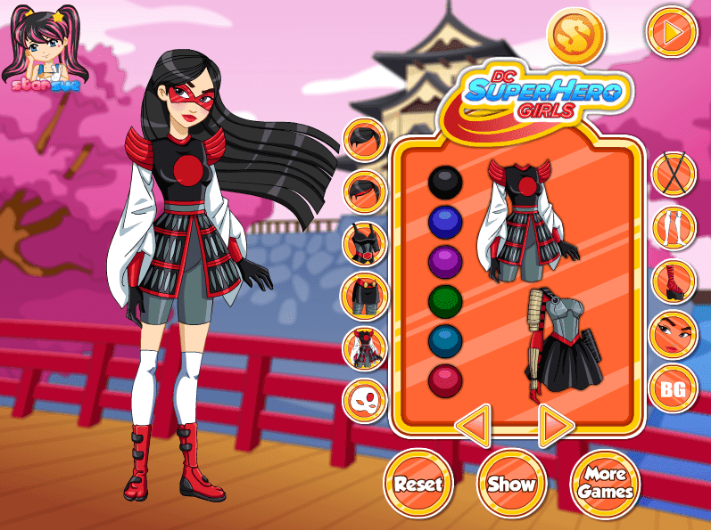 DC Super Hero Girls Katana screenshot