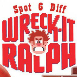 Spot 6 Diff Wreck-It Ralph