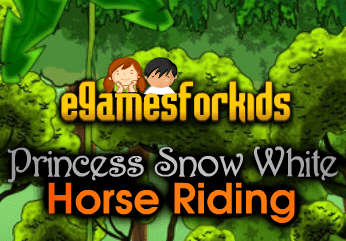 Princess Snow White Horse Riding