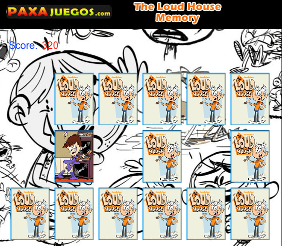 The Loud House Memory screenshot