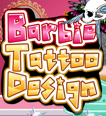 Barbie Tattoo Design