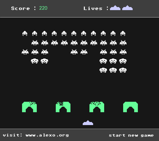 Flash Invaders screenshot