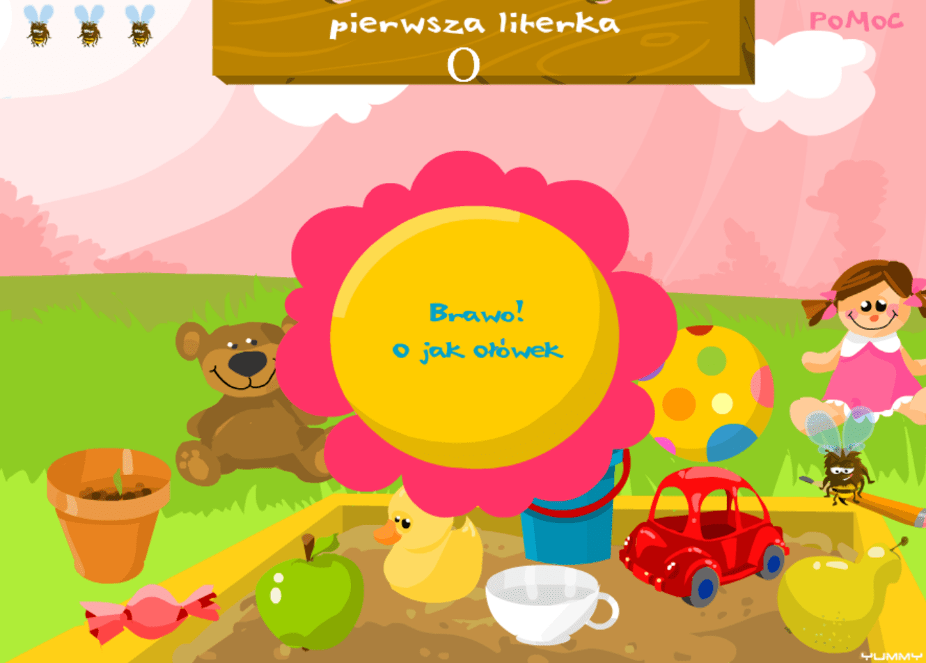 Szkółka wśród traw screenshot