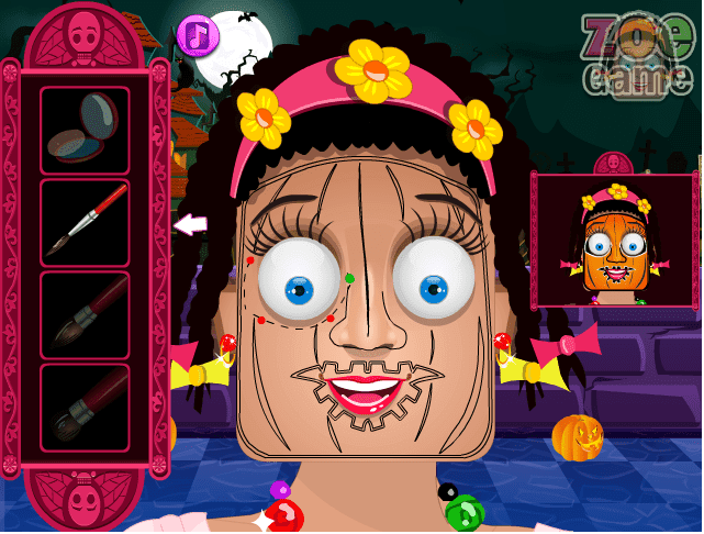 Zoe's Halloween Face Painting screenshot