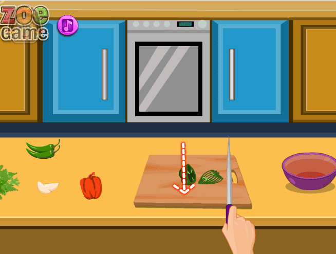 Chef Zoe Pesto Pizza screenshot
