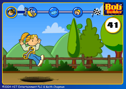 Bob the Builder: Sport Relief Relay Race screenshot