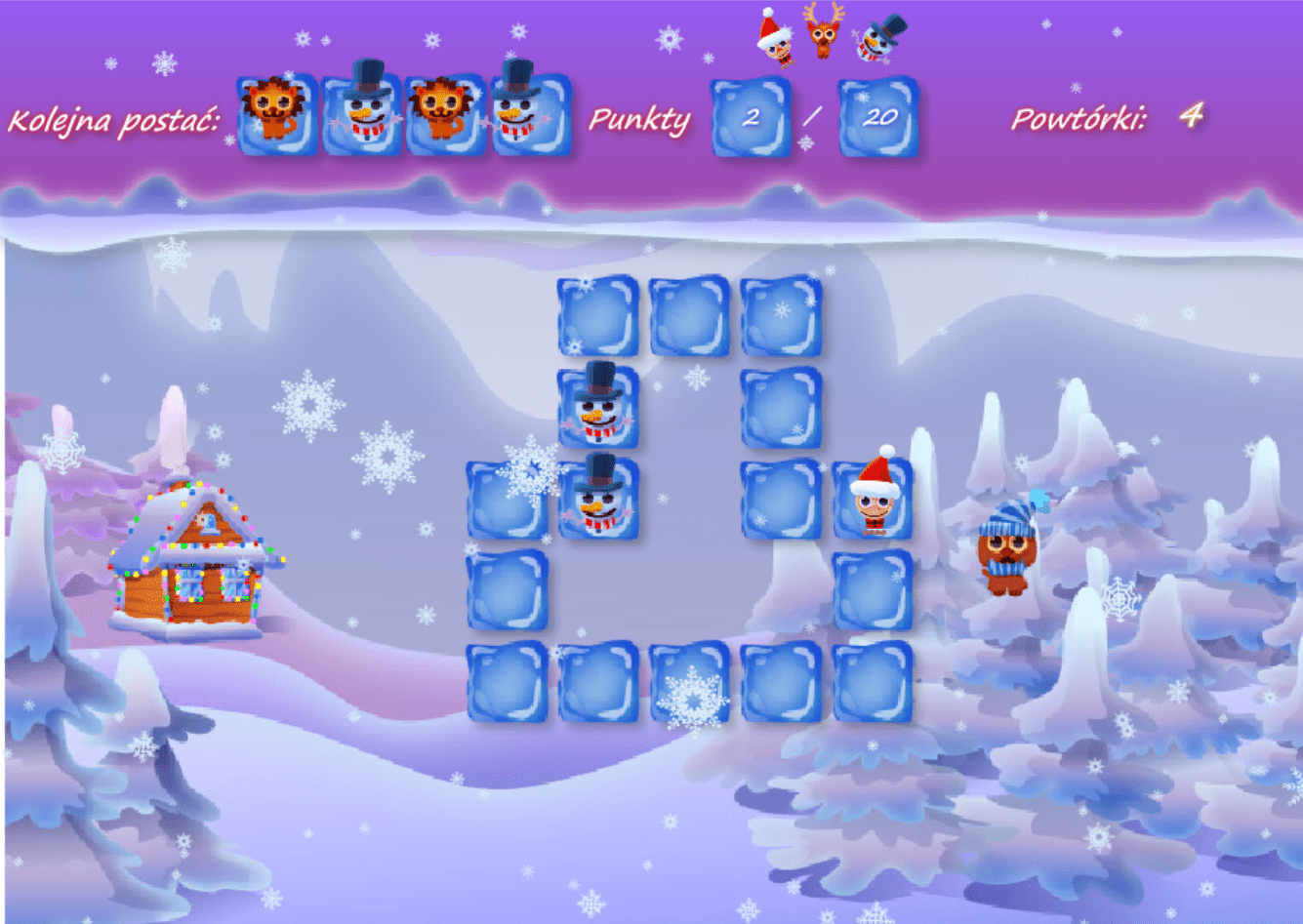 Zimowa układanka screenshot