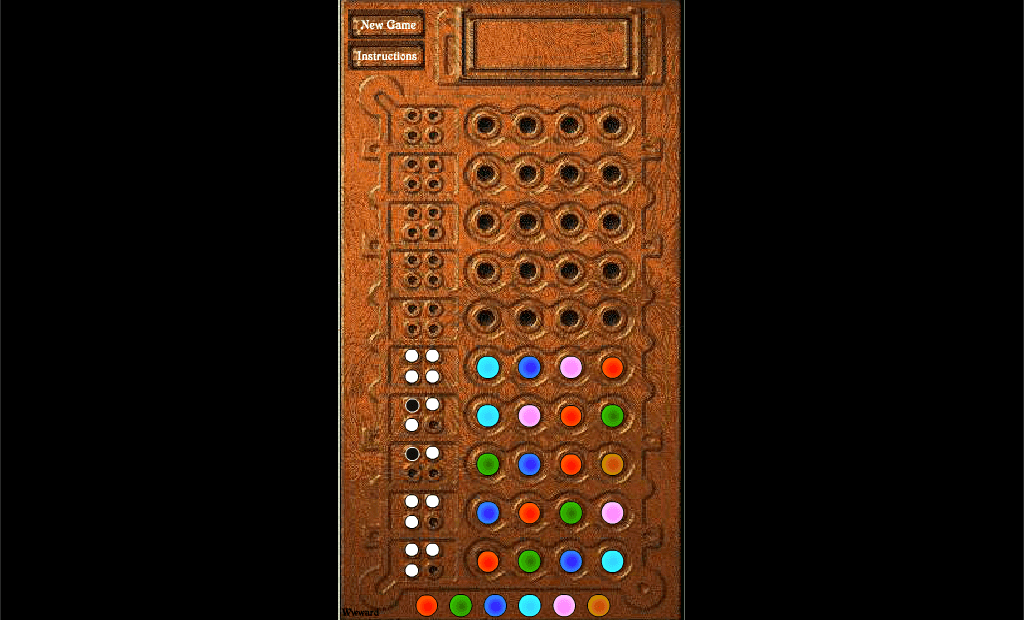 Mastermind screenshot