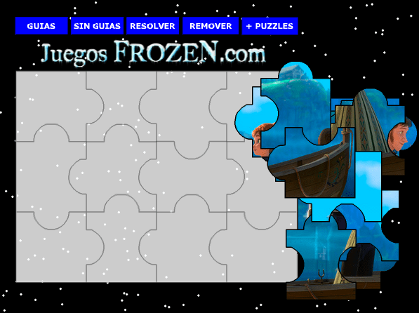 Puzzle: Hans y Anna en el bote screenshot