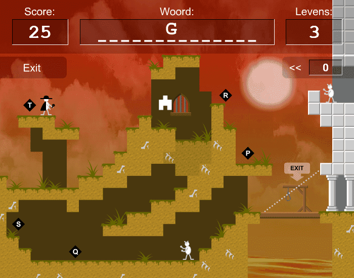 Hangman 3D screenshot