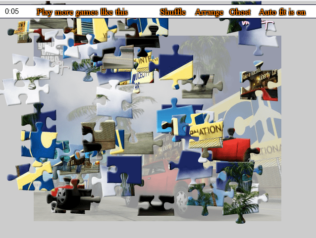 GTA Jigsaw Puzzle screenshot