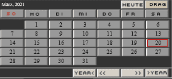 Calendar Schedule