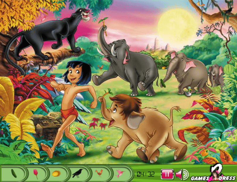 Hidden Objects Jungle Book screenshot