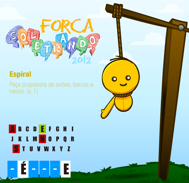 Forca Soletrando 2012 screenshot