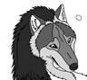 Interactive pregnant momma wolf