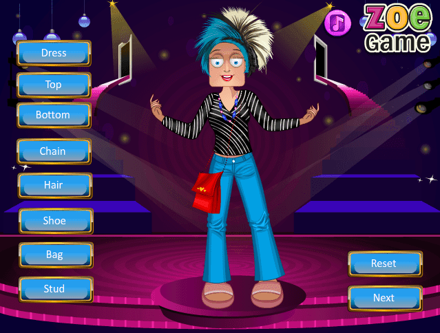 Zoe Fashion Dress Up screenshot